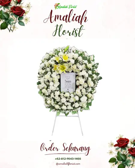 Krans Bunga Duka Modo